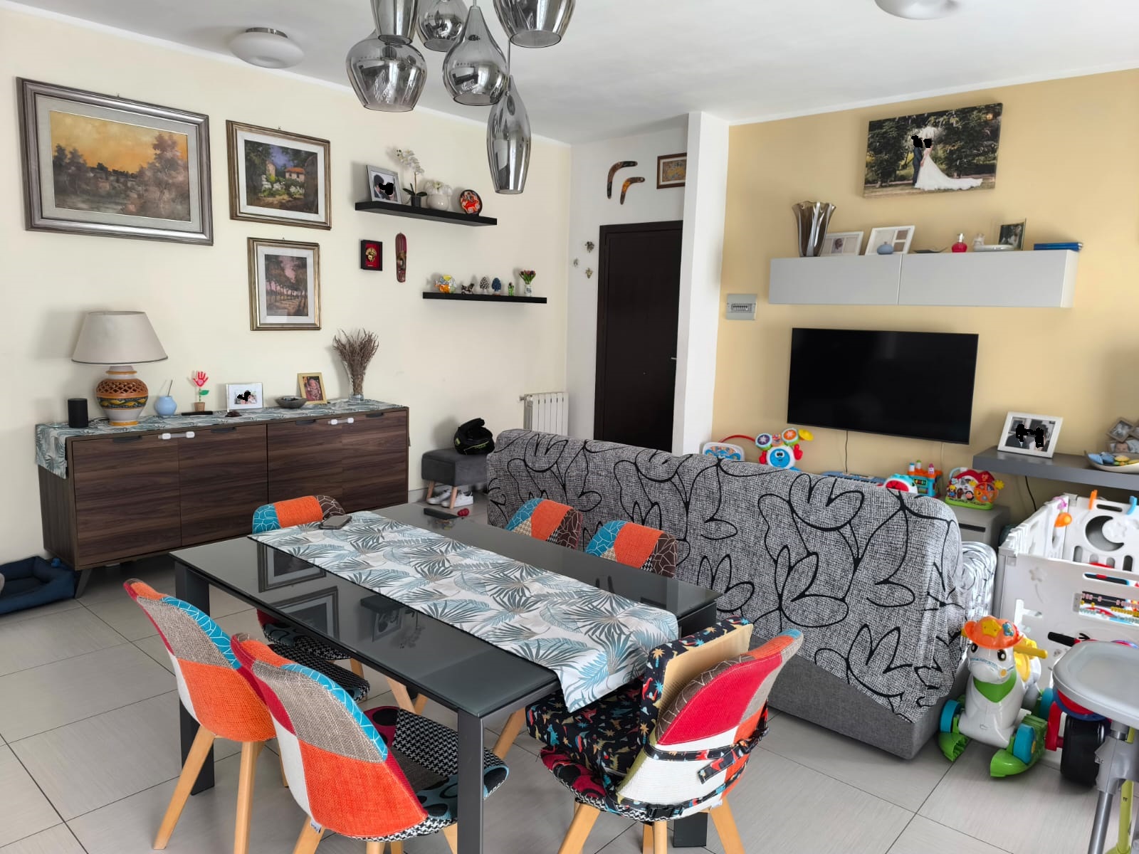 APPARTAMENTO 3 VANI CON DOPPI SERVIZI + GARAGE – SANT’AGATA LI BATTIATI